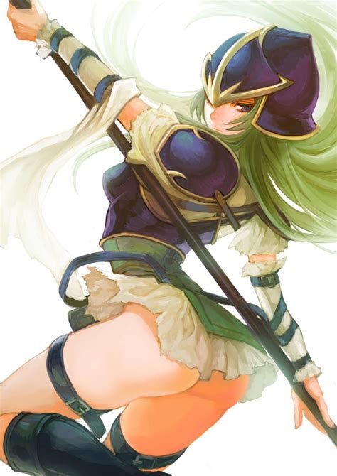 Kokouno Oyazi Nephenee Fire Emblem Fire Emblem Path Of Radiance Nintendo 1girl Armor Ass