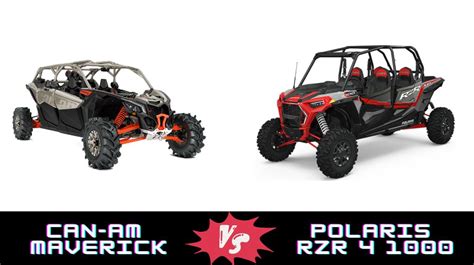 Can Am Maverick Sport Max Vs Polaris Rzr 4 1000 Which Is Better