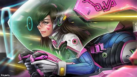 Dva Overwatch Best Artwork Overwatch Games Artwork Hd Wallpaper