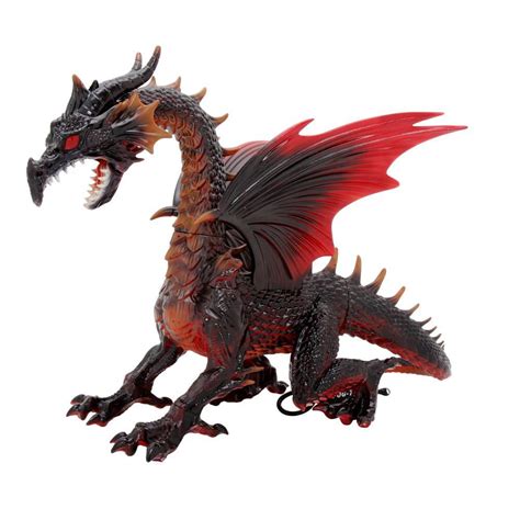 You just stated that dragon decoration being the size of an actual dragon. Home Accents Halloween Crouching Fire Dragon with Fog ...