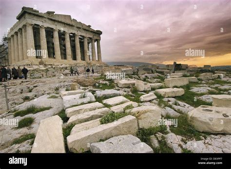 Parthenon Acropolis Athens Greece Stock Photo Alamy