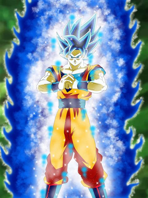 Goku Super Saiyajin God Ss Evolution By Gonzalossj3 On Deviantart
