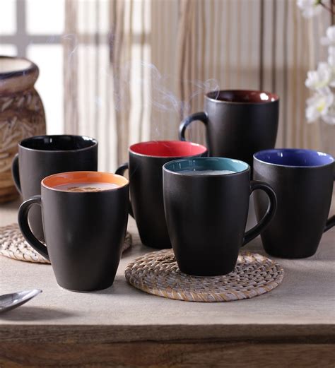 Buy Classic 250ml (Set of 6) Coffee Mug by Cdi Online - Coffee Mugs