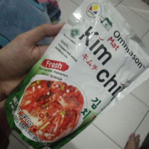 Makanan Khas Korea Kimchi Ommason Halal MUI Kemasan 320 gram | Shopee