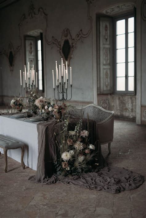 Gothic Wedding Inspiration Ideas For A Dramatic Style