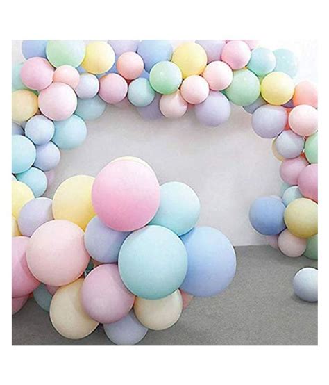 Dsh Solid Pastel Color Balloons Pack Of 50 Buy Dsh Solid Pastel
