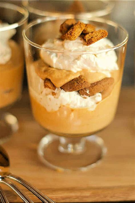 Pumpkin Gingersnap Parfaits Reluctant Entertainer