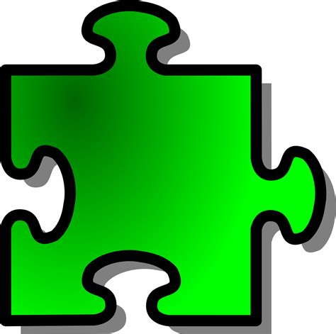 Jigsaw Puzzle Piece · Free Vector Graphic On Pixabay