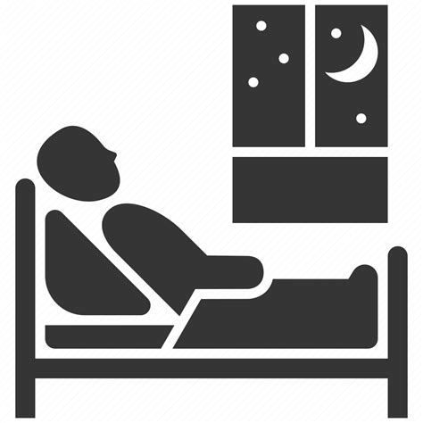 Bed Insomnia Night Sleep Icon Download On Iconfinder