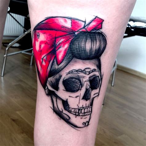 Pin By Karen Admann On Tattoos Bow Tattoo Tattoos Skull Tattoo