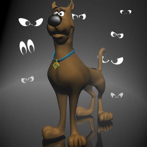 Scooby Doo Character Toon Rigged 3ds