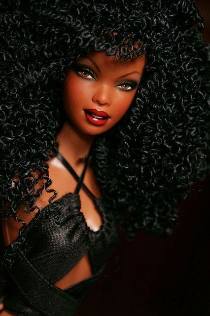 Curly Hair Barbie Beautiful Barbie Dolls Natural Hair Doll Black Barbie