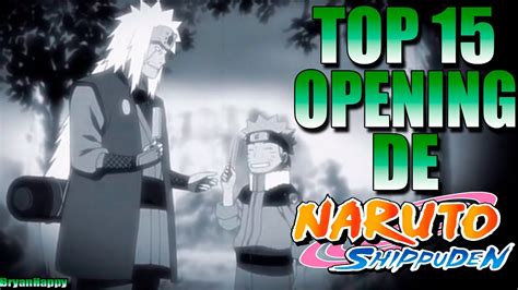 Top 15 Openings De Naruto Shippuden Bryan745 Hd Youtube