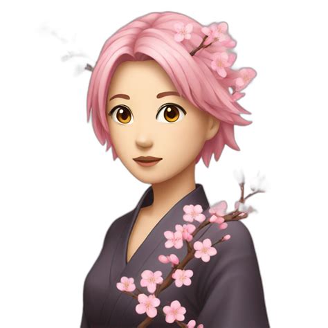 Trees Sakura Cherry Blossoms Ai Emoji Generator