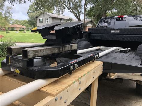 Check spelling or type a new query. Homemade RV 5th wheel hitch cart with easy slide pvc rails ...