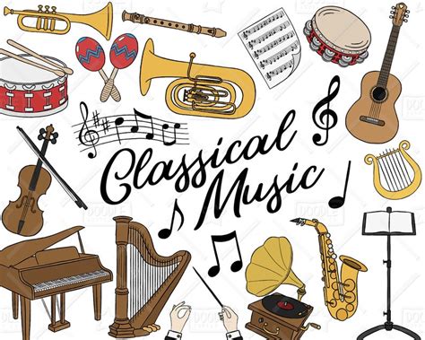 Musical Clipart Classical Music Musical Classical Music Transparent