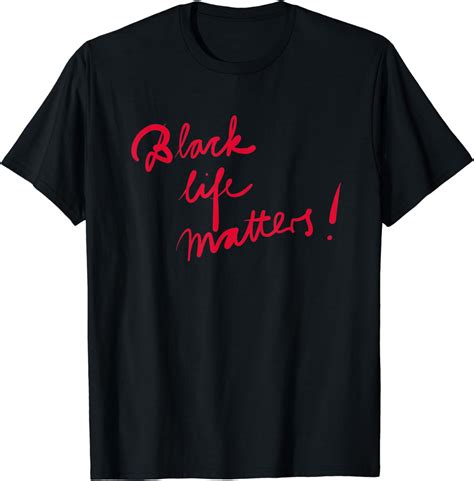 Black Life Matters T Shirt Uk Fashion