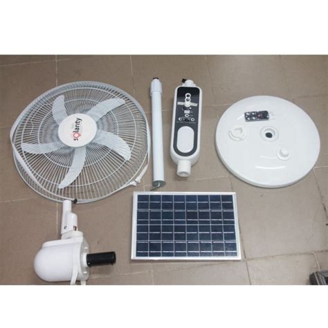 Acdc Solar Fan Lithium Battery