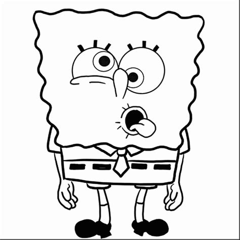 Spongebob Squarepants Drawing Free Download On Clipartmag