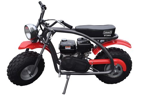 Coleman Powersports Bt200x 196cc Gas Powered Mini Bike Red And Black