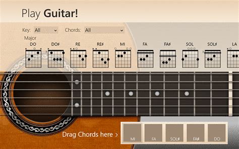 I want to have a good technique from the start, learn chords, learn strumming either one is fine. Play Guitar in Windows 8, 10: Acoustic or Electric Apps