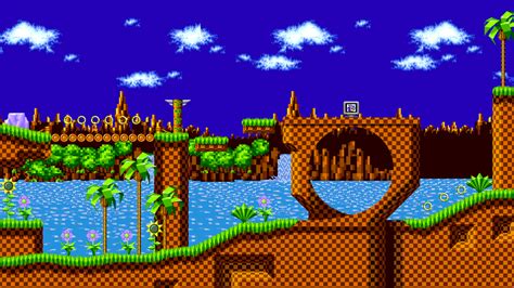 Wallpaper Sonic The Hedgehog Green Hill Zone By Jeikeytor On