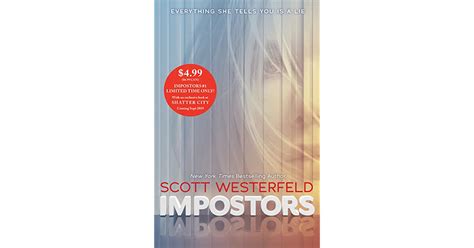 Impostors Special 499 Edition By Scott Westerfeld