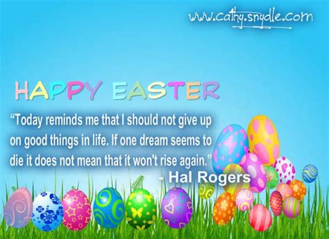 Easter day is celebrated to spread love and peace in the world. Happy Easter Quotes - Cathy