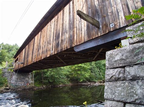 Coombs Covered Bridge For A Map Of New Hampshires