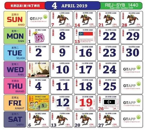 Kalendar kuda 2019 dah boleh save dan print maria firdz calendar 2021 calendar calendar template. Kalendar 2019 Dan Cuti Sekolah 2019 - Rancang Percutian ...