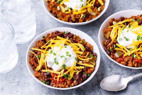 This post may contain special links through which we with the exception of sprouting the beans for about three days prior to making the chili, you can use any favorite chili recipe. Basic Chili Con Carne Recipe