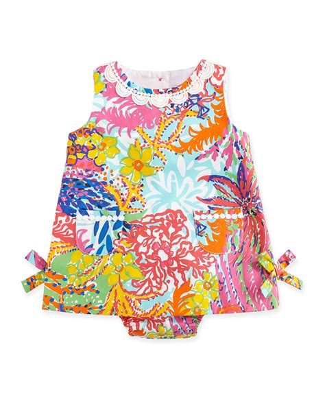 Lilly Pulitzer Baby Lilly Pulitzer Floral Print Shift Dress 3 24 Months