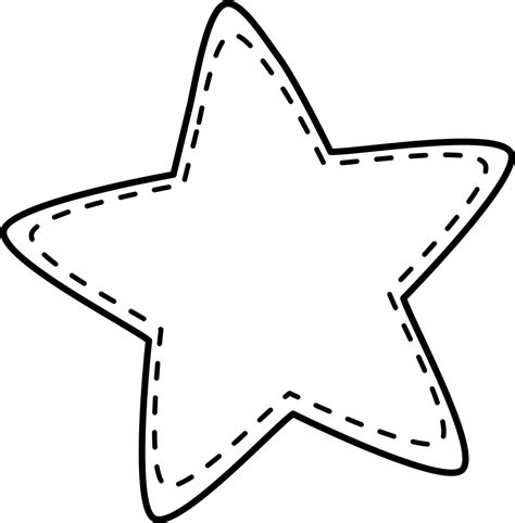 Imagen De Estrella Para Colorear Estrella Dibujo De Ninos Jugando Clipart Banderines