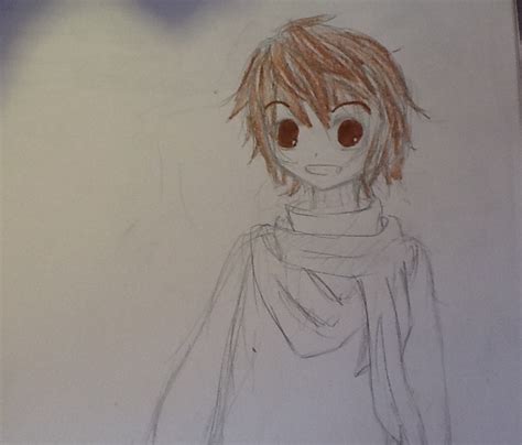 Scarf Anime Boy Drawing By Mikasatifavermilion On Deviantart