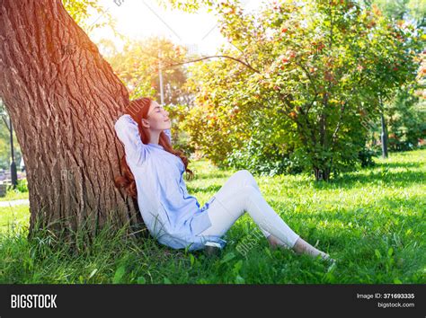 Young Woman Sitting Image And Photo Free Trial Bigstock