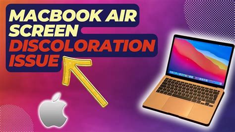 How To Fix Macbook Air Screen Discoloration Issue Updated 2023 Youtube