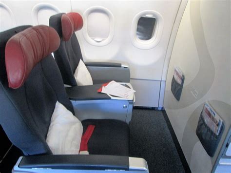 Air Canada Rouge Airbus A321 200 Premium Economy Rouge Cabin Bulkhead
