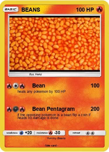 Pokémon Beans 69 69 Bean My Pokemon Card