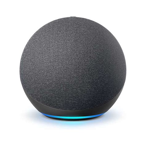 Amazon Echo Dot 4th Gen Smart Speaker With Alexa Charcoal At Best