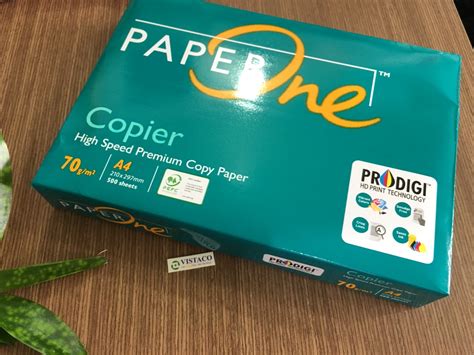 Giấy Paper One A4 70gsm 500 Tờream