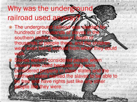 Ppt The Underground Railroad 1810 1850 Powerpoint Presentation Free