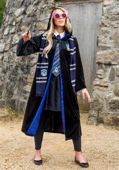 Cheap Bargain HARRY POTTER BUTTON UP RAVENCLAW CARDIGAN COSTUME COSPLAY EVERY DAY FREE SHIP
