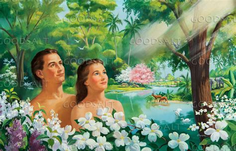 Adam And Eve In Eden Goodsalt