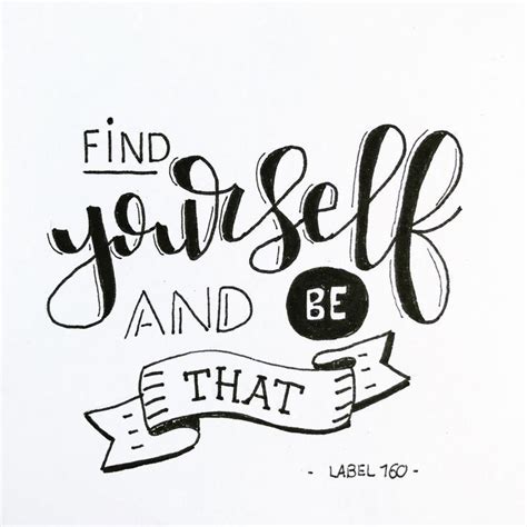 Find and save images from the doodles collection by mr. Handlettering Inspiration: Find yourself and be that #ad | Lettering quotes, Lettering