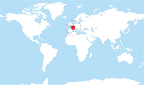 Where Is France Located On The World Map