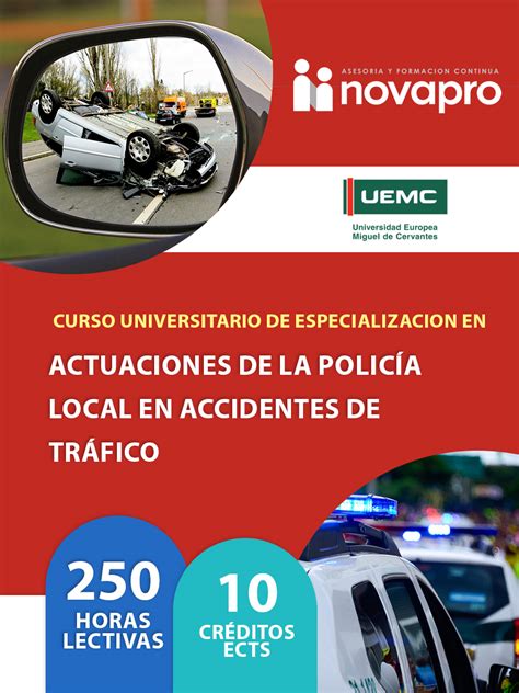 Actuaciones De La Policia Local En Accidentes De Trafico Formación Novapro
