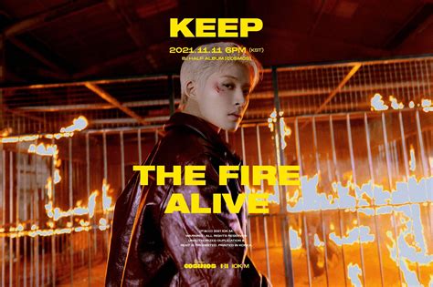 Bi Drops Burning Teaser Poster To Keep The Fire Alive In Preparation For His Half Album