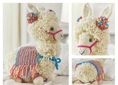 Drama Llama Amigurumi Free Knitting Pattern Knitting Patterns Free