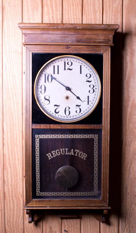 Sessions Clock Co Regulator Wall Clock