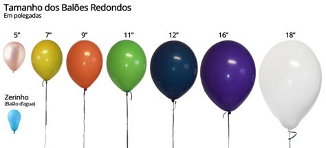 Conheça Os Tipos De Balões